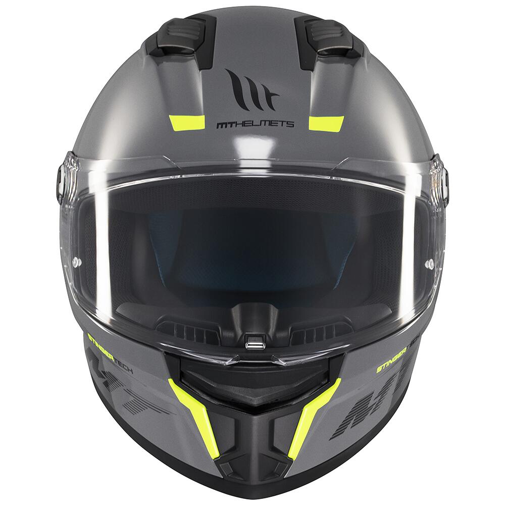 Stinger 2 Helmet [Gloss Grey] - Moto | Hyper Ride